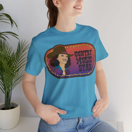 Cuntry Music Star Unisex Tee