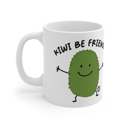 Kiwi Be Friends Ceramic Mug