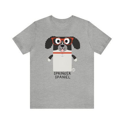 Bow Wow Meow Springer Spaniel Unisex Tee