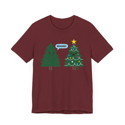 Funny Christmas Tree Tee Shirt