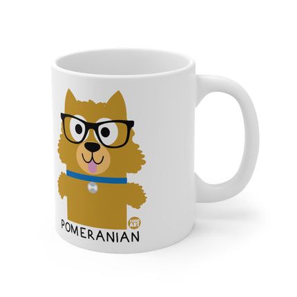 Bow Wow Meow Pomeranian Ceramic Mug