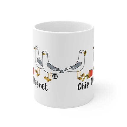 Chip magnet Ceramic Mug
