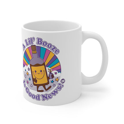 Funshine Booze Good News Ceramic Mug