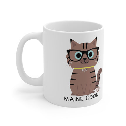 Bow Wow Meow Maine Coon Ceramic Mug