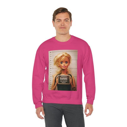 Barbie Malibu Mugshot Crewneck Sweatshirt