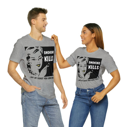 Smoking Kills Unisex Short Sleeve Tee