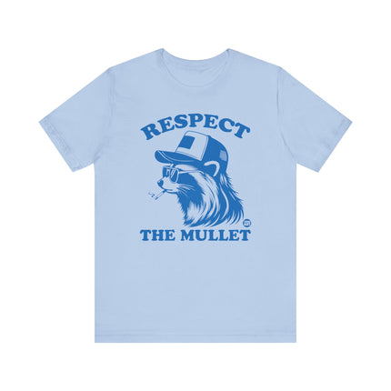 Respect The Mullet Raccoon Tshirt