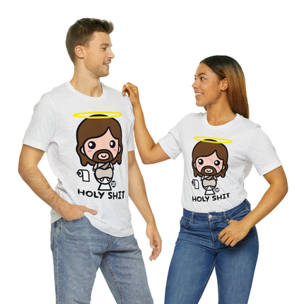 Holy Shit Jesus Unisex Short Sleeve Tee