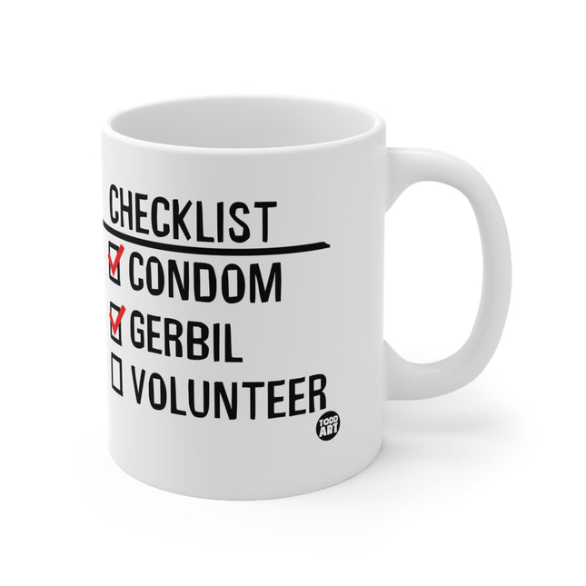 Condom Gerbil Volunteer Ceramic Mug