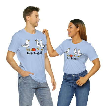 Chip Magnet Unisex Short Sleeve Tee