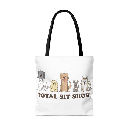 Total Sit Show Dogs Tote Bag