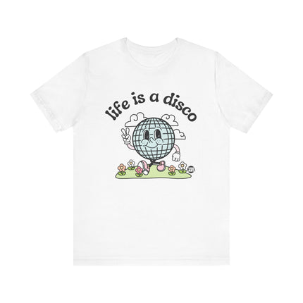 Life is a Disco Tee, Cute Disco Ball Tshirt