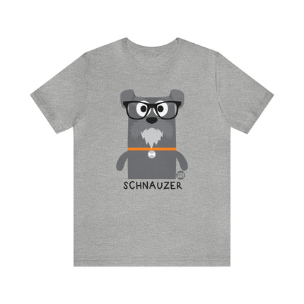 Bow Wow Meow Schnauzer Unisex Tee