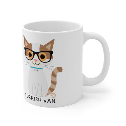 Bow Wow Meow Turkish Van Ceramic Mug