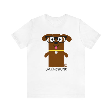 Bow Wow Meow Dachshund Unisex Tee