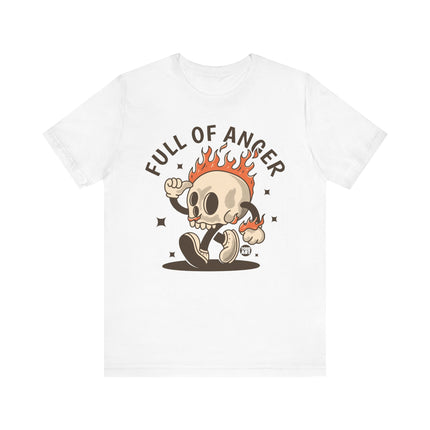 Full of Anger Skull Tee