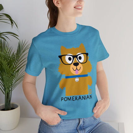 Bow Wow Meow Pomeranian Unisex Tee