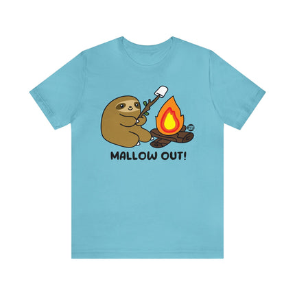 Sloth Campfire Mallow Out Unisex Tee