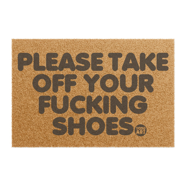 Take Off Shoes Doormat