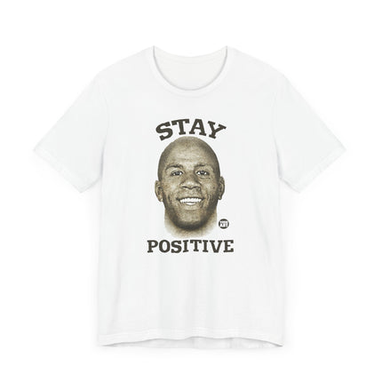 Motivational "STAY POSITIVE" MAGIC JOHNSON Tee Shirt