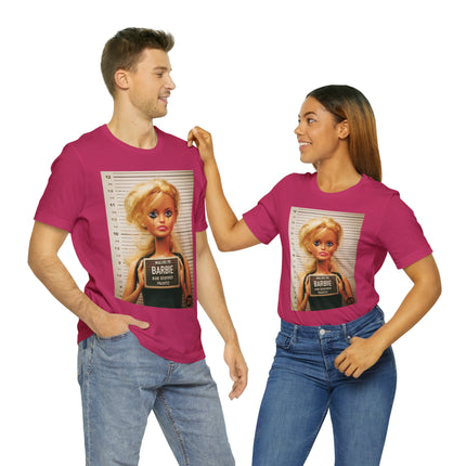 Barbie Malibu Mugshot Unisex Short Sleeve Tee