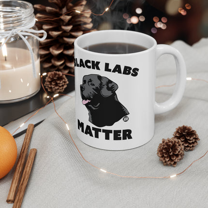 Black labs Matter Ceramic Mug