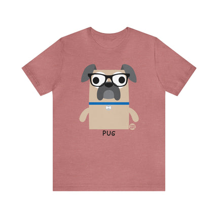 Bow Wow Meow Pug Unisex Tee