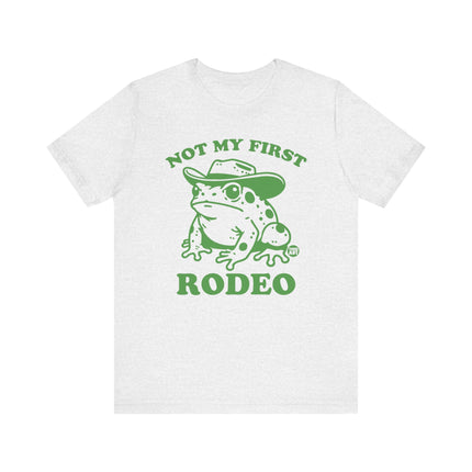 Not My First Rodeo Frog Tshirt