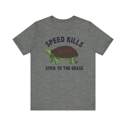 Funny "SPEED KILLS" TURTLE Tee Shirt