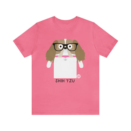 Bow Wow Meow Shih Tzu Unisex Tee