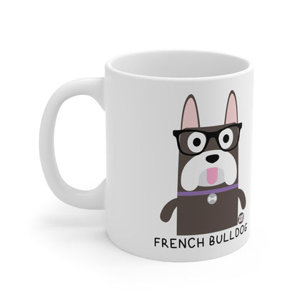 Bow Wow Meow French Bulldog Ceramic Mug