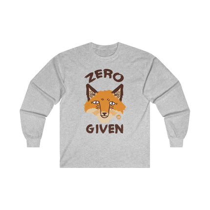 Zero Fox Given Ultra Cotton Long Sleeve Tee