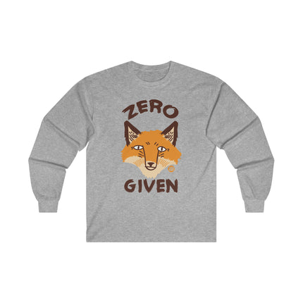 Zero Fox Given Ultra Cotton Long Sleeve Tee