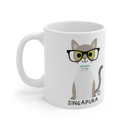 Bow Wow Meow Singapura Ceramic Mug