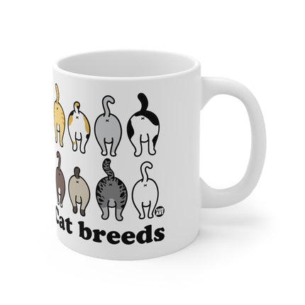 Cat Breeds Ceramic Mug