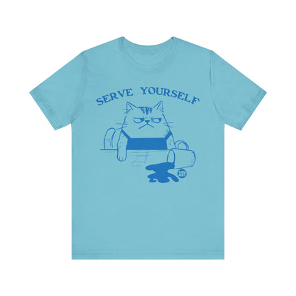 Serve Yourself Cat Tee