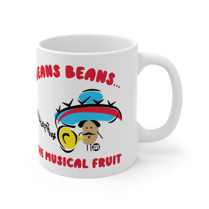 Beans Musical Fruit Ceramic Mug