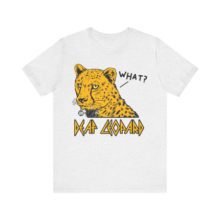 Deaf Leopard Tee, Deaf Leopard Pun Tshirt