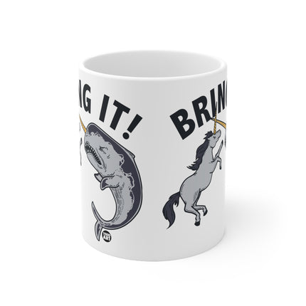 Bring it On Narwhal Ceramic Mug
