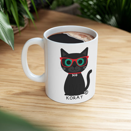 Bow Wow Meow Korat Ceramic Mug