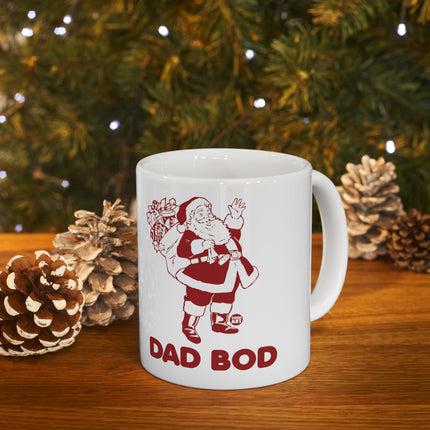 Dad Bod Santa Ceramic Mug