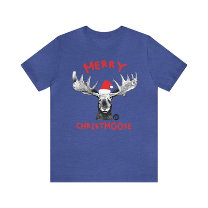 Merry Christmoose Xmas Unisex Tee