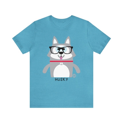 Bow Wow Meow Husky Unisex Tee