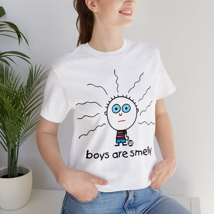 Boys Are Smelly Unisex Tee