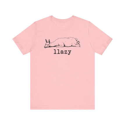 Llazy Llama Tee, Funny Lazy Llama Tshirt