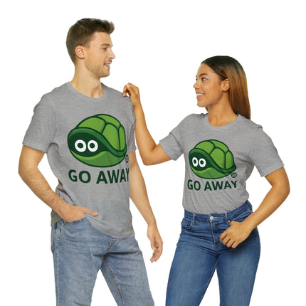 Go Away Turtle Unisex Short Sleeve Tee