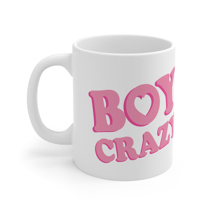 Boy Crazy Ceramic Mug