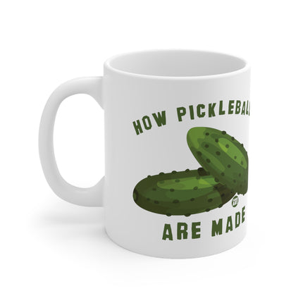 How Pickleballs Made Ceramic Mug