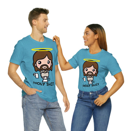 Holy Shit Jesus Unisex Short Sleeve Tee