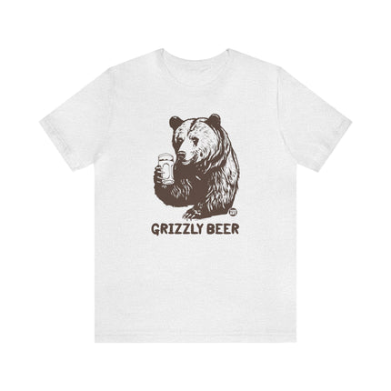 Grizzly Beer Bear Unisex Tee